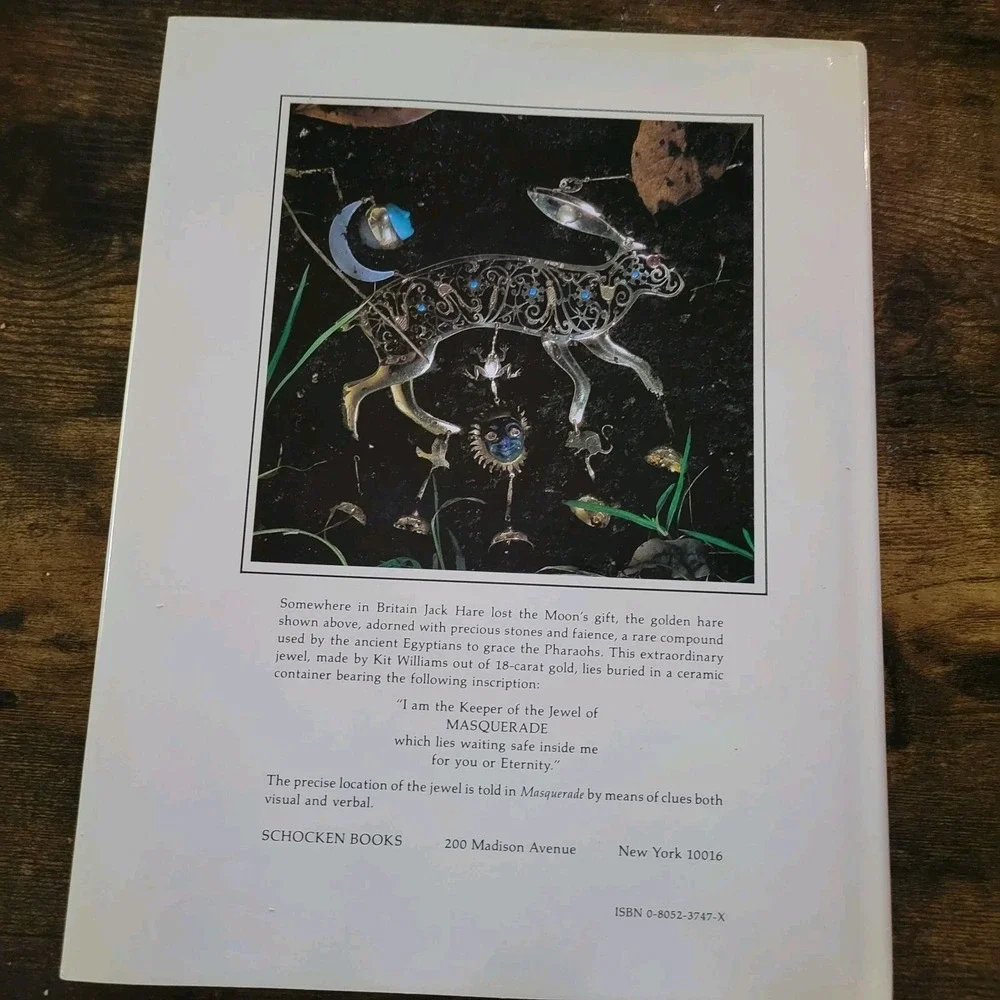 VTG Masquerade, Kit Williams, Schocken Books, 1981,‎